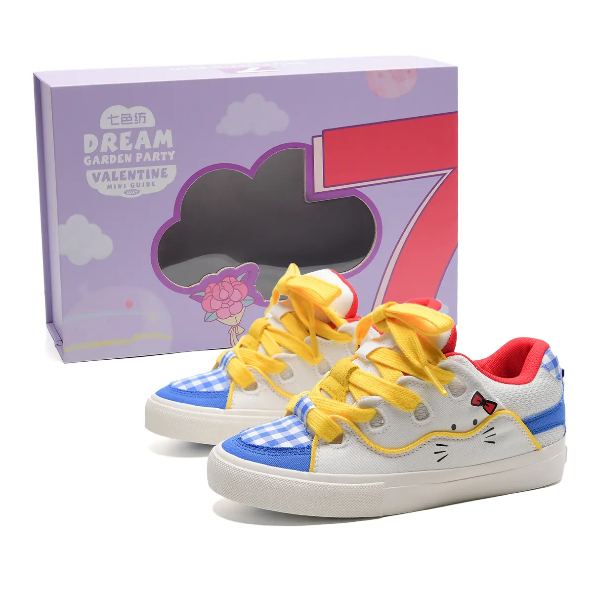 7 SEVFUN Износостойкие и легкие низкие скейтерские кроссовки унисекс бело-сине-желтые, цвет White Blue Yellow
7 SEVFUN Износостойкие и легкие низкие скейтерские кроссовки унисекс бело-сине-желтые, цвет White Blue Yellow