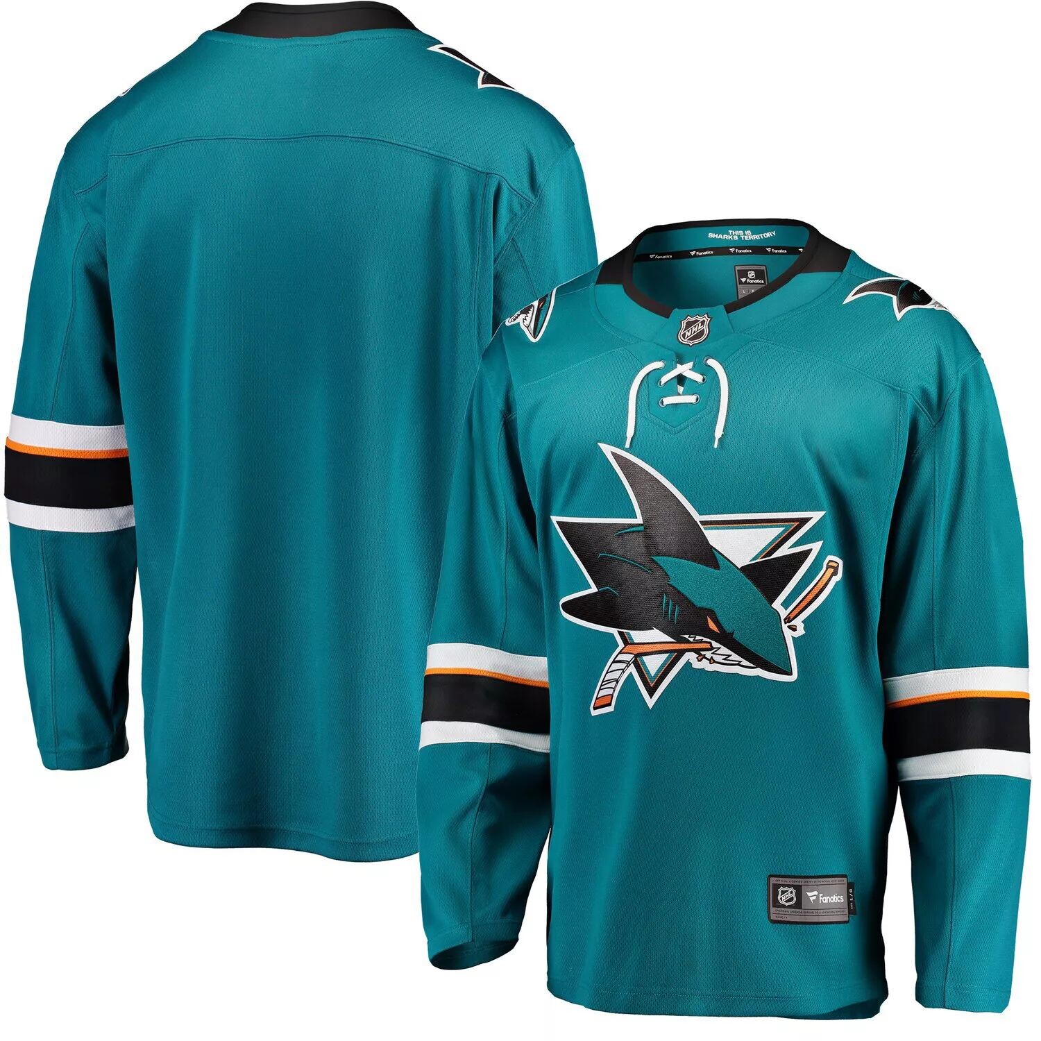 Мужская фирменная бирюзовая домашняя майка San Jose Sharks Fanatics, Зеленый, Мужская фирменная бирюзовая домашняя майка San Jose Sharks Fanatics
Мужская фирменная бирюзовая домашняя майка San Jose Sharks Fanatics, Зеленый, Мужская фирменная бирюзовая домашняя майка San Jose Sharks Fanatics