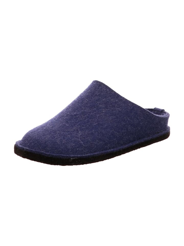 Тапочки HAFLINGER, синий 
Тапочки HAFLINGER, синий