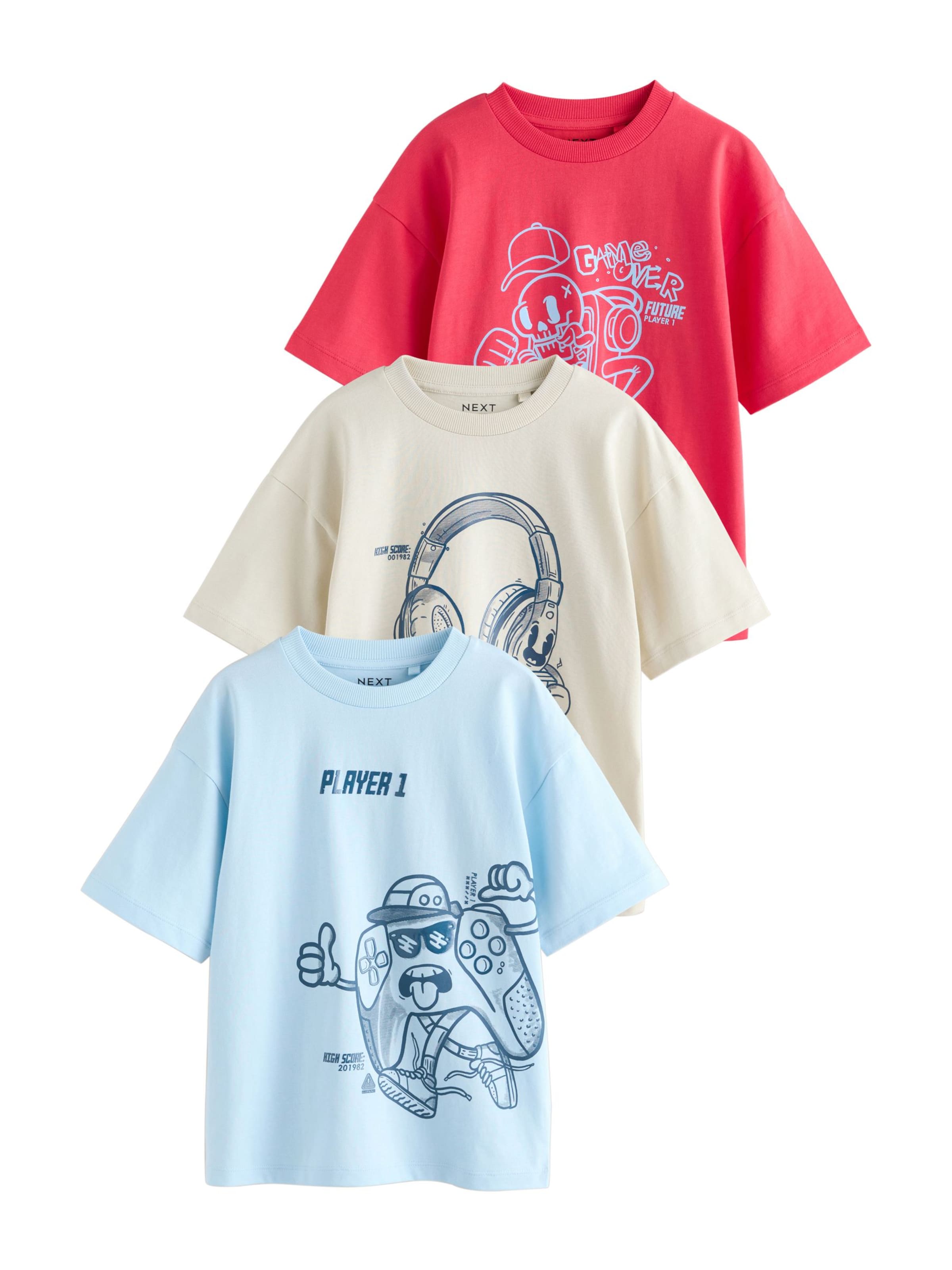 Next Футболка в цветах беж, морской синий, светло-голубой, красный
Next Футболка в цветах беж, морской синий, светло-голубой, красный