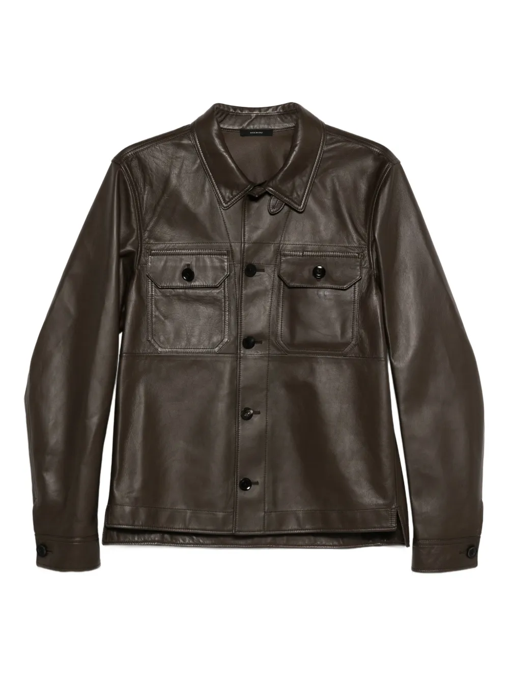 Кожаная куртка большого размера TOM FORD, коричневый
Кожаная куртка большого размера TOM FORD, коричневый