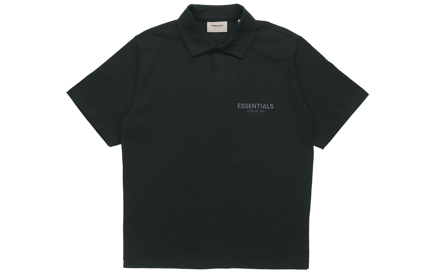 Футболка-поло FW20 унисекс, черная Fear Of God Essentials, черный
Футболка-поло FW20 унисекс, черная Fear Of God Essentials, черный