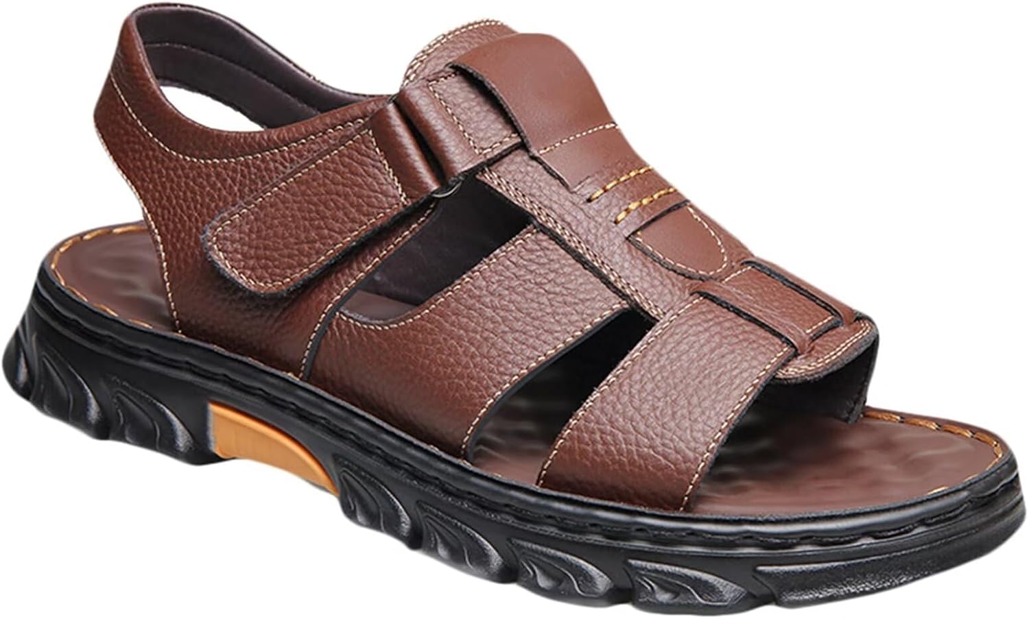 Мужские кожаные спортивные сандалии HNVAVQ, дышащие, для прогулок на свежем воздухе, летние пляжные сандалии для походов и треккинга
Мужские кожаные спортивные сандалии HNVAVQ, дышащие, для прогулок на свежем воздухе, летние пляжные сандалии для походов и треккинга