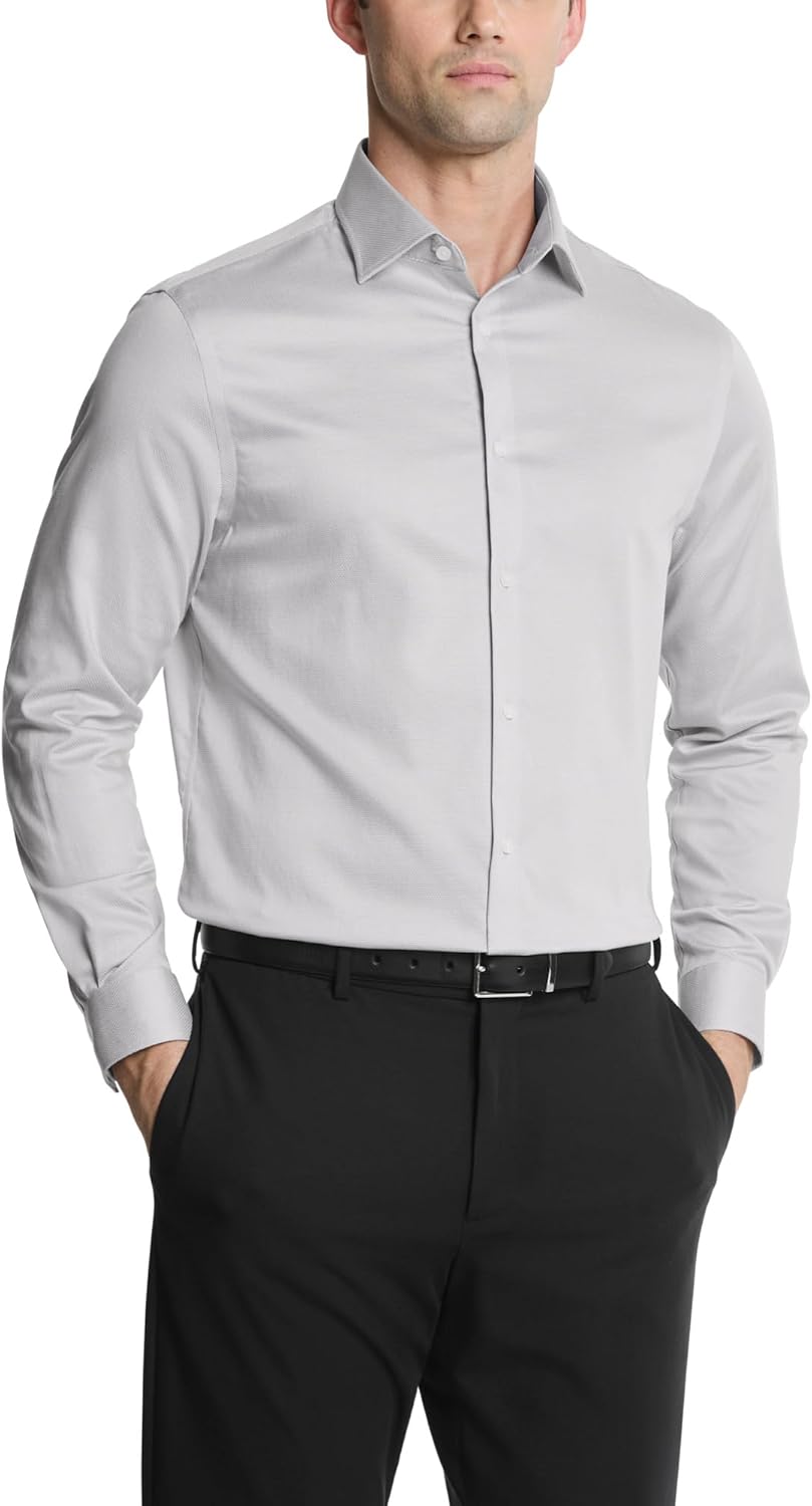 Мужская рубашка Michael Kors Comfort Stretch Regular Fit, Grey Frost
Мужская рубашка Michael Kors Comfort Stretch Regular Fit, Grey Frost