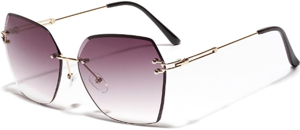 Мужские солнцезащитные очки в стиле ретро без оправы, женские модные металлические многоугольные солнцезащитные очки класса люкс, женские очки-очки с защитой от УФ-излучения UV400 TKKTLLT, Gradient Grey
Мужские солнцезащитные очки в стиле ретро без оправы, женские модные металлические многоугольные солнцезащитные очки класса люкс, женские очки-очки с защитой от УФ-излучения UV400 TKKTLLT, Gradient Grey