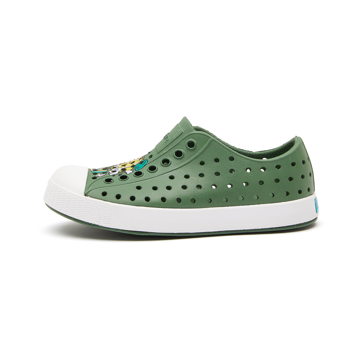 Дышащие и водонепроницаемые детские сандалии Jefferson Kids' Native Shoes, Elm зеленый | Shoe Surface Print | белый
Дышащие и водонепроницаемые детские сандалии Jefferson Kids' Native Shoes, Elm зеленый | Shoe Surface Print | белый