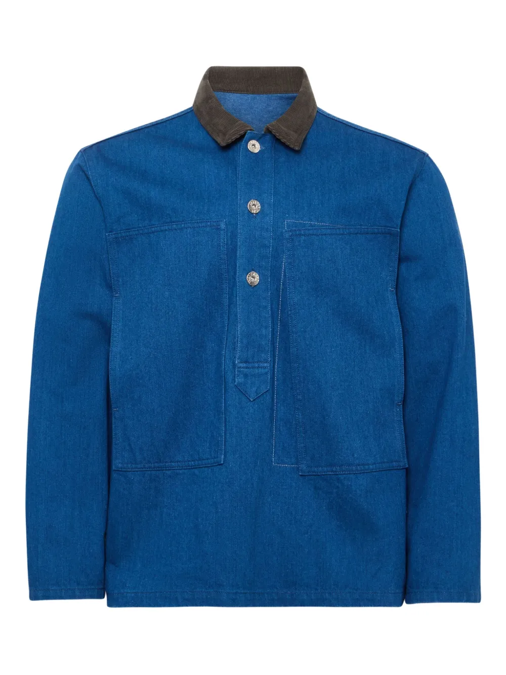 Джинсовая рубашка поло JW ANDERSON, синий
Джинсовая рубашка поло JW ANDERSON, синий