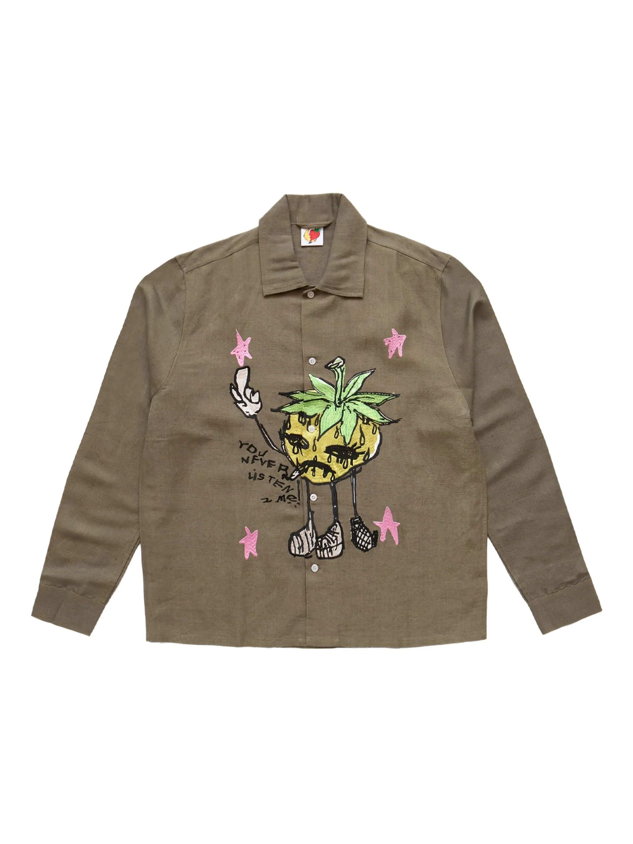 Рубашка Smoke Strawbabies Sky High Farm, коричневый
Рубашка Smoke Strawbabies Sky High Farm, коричневый