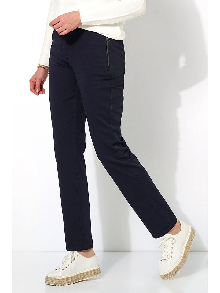 Тканевые брюки Relaxed by TONI, темно-синий
Тканевые брюки Relaxed by TONI, темно-синий