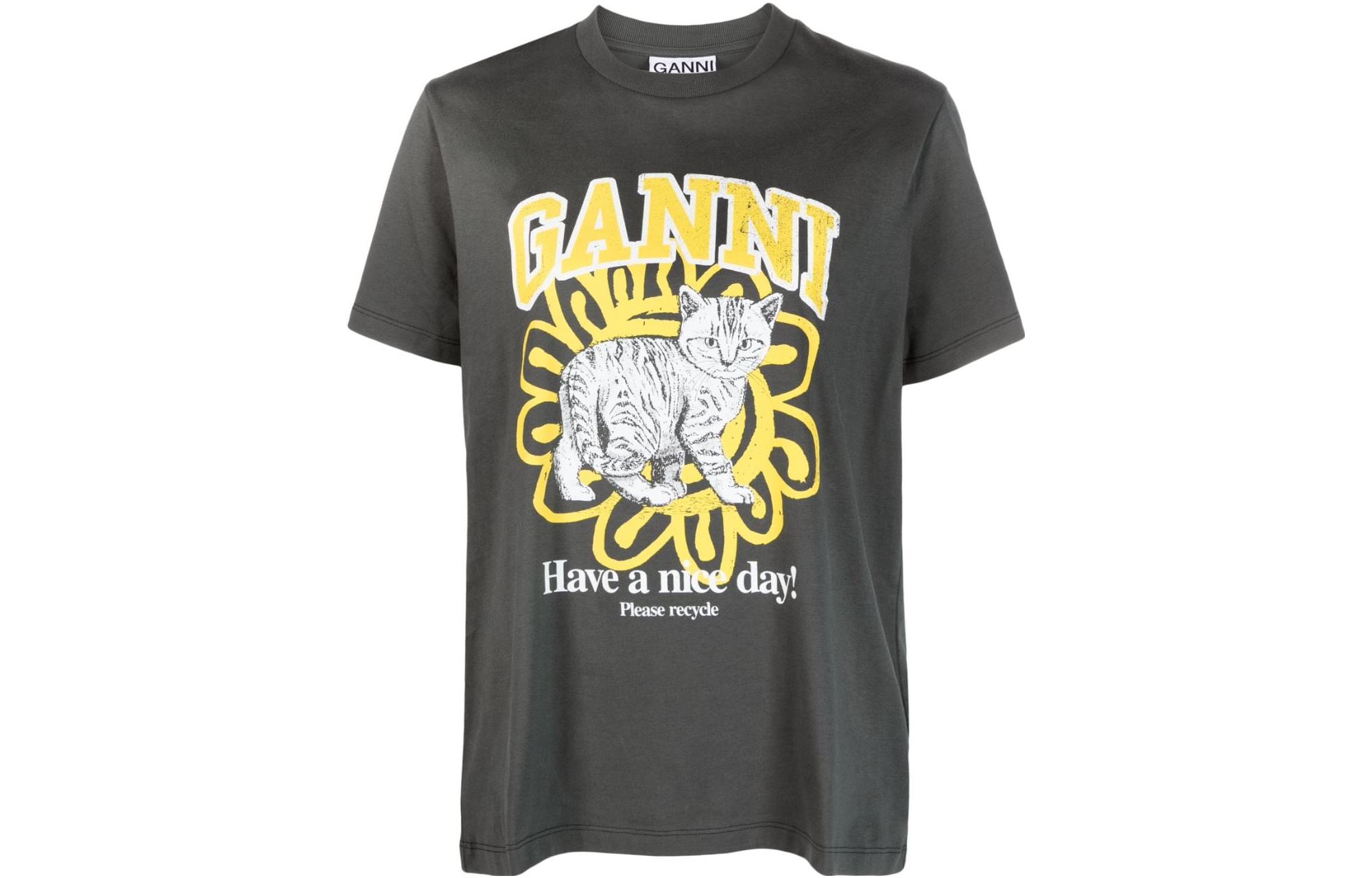 Футболка женская серая GANNI
Футболка женская серая GANNI