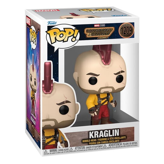 Funko POP! Марвел, коллекционная фигурка, Стражи Галактики, Краглин
Funko POP! Марвел, коллекционная фигурка, Стражи Галактики, Краглин