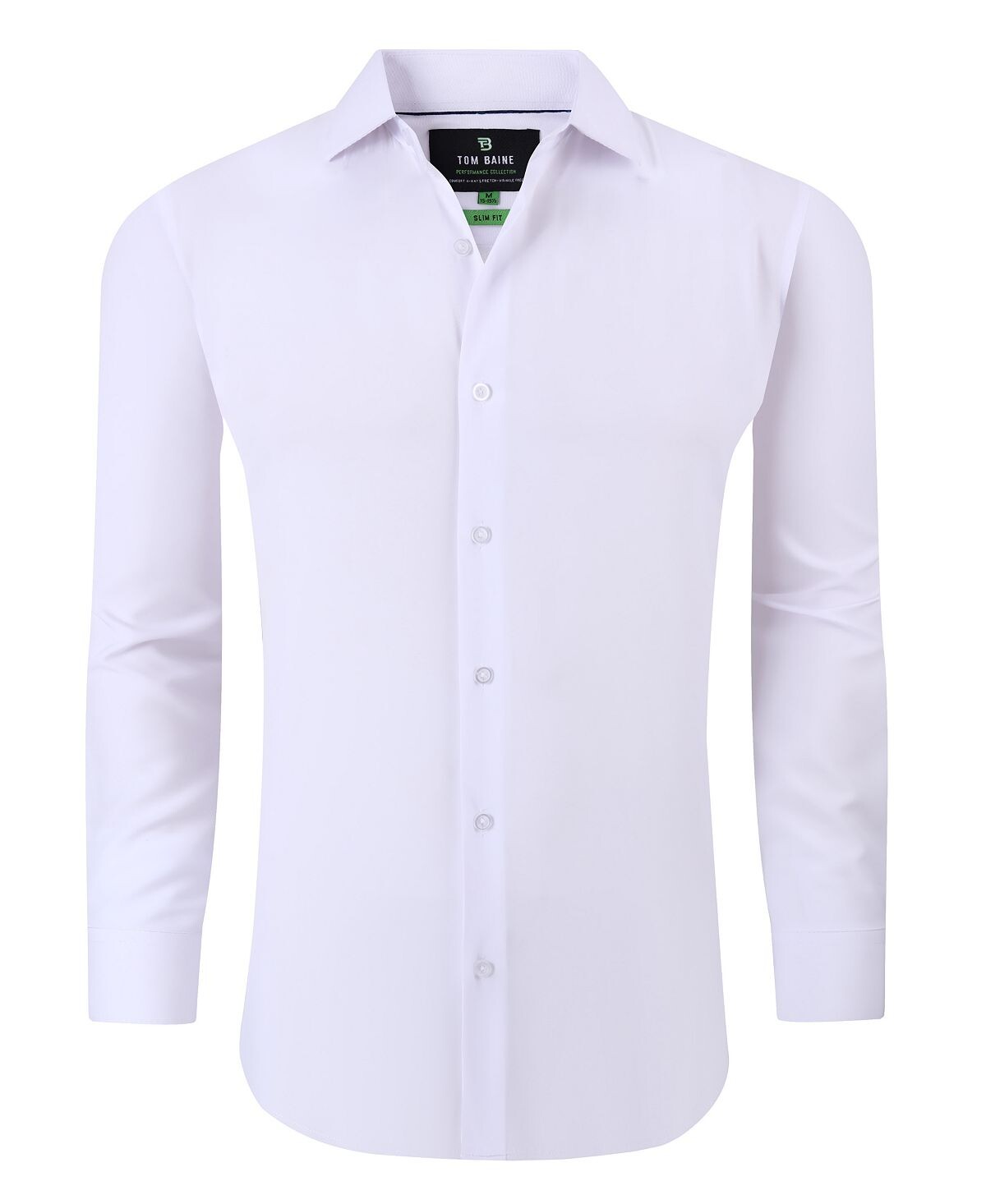 Мужская однотонная рубашка стрейч на пуговицах для выступлений Tom Baine
Мужская однотонная рубашка стрейч на пуговицах для выступлений Tom Baine