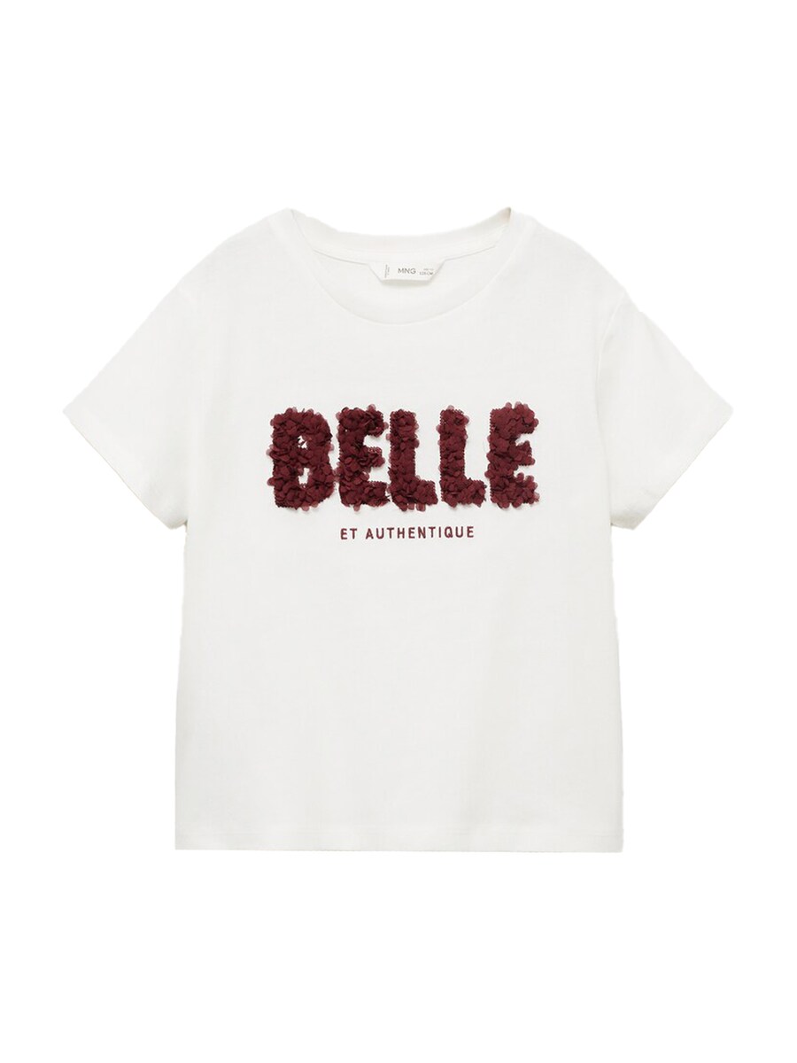 Рубашка MANGO KIDS BELLE, белый 
Рубашка MANGO KIDS BELLE, белый
