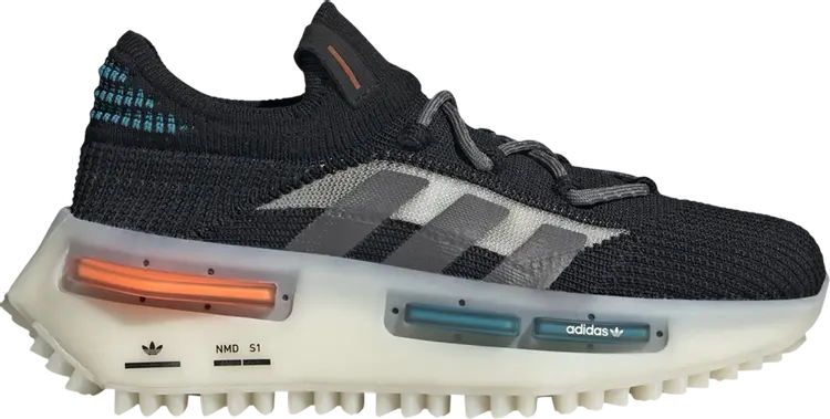 Кроссовки NMD_S1 J 'Black Teal Orange', черный
Кроссовки NMD_S1 J 'Black Teal Orange', черный