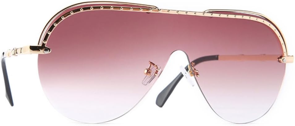 Большие солнцезащитные очки-полуободковая оправа для мужчин и женщин, модные, с заклепками, с одной линзой, защита от УФ-излучения UV400, винтажные очки MTZJH, C6 Gold Tea
Большие солнцезащитные очки-полуободковая оправа для мужчин и женщин, модные, с заклепками, с одной линзой, защита от УФ-излучения UV400, винтажные очки MTZJH, C6 Gold Tea