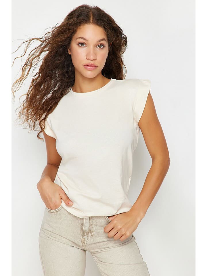 Футболка trendyol Shirt, кремовый
Футболка trendyol Shirt, кремовый
