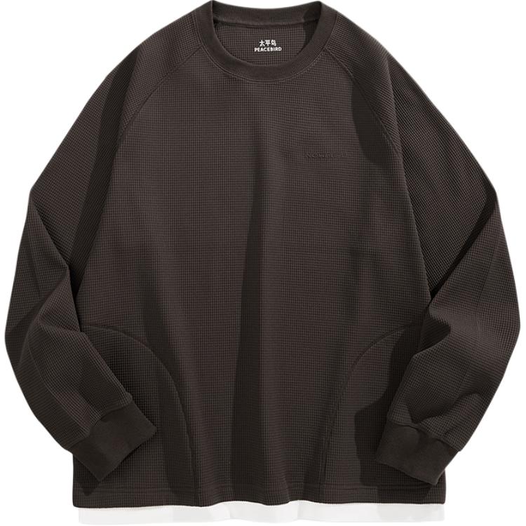 Мужской свитшот Trendy Loose Fit Fall Texture PEACEBIRD MEN, lilac коричневый 1
Мужской свитшот Trendy Loose Fit Fall Texture PEACEBIRD MEN, lilac коричневый 1