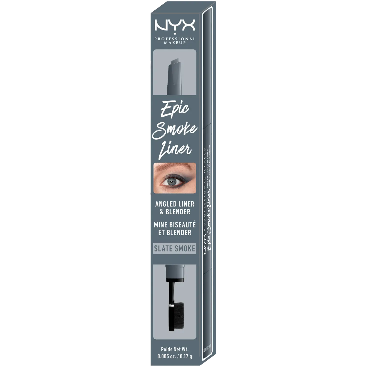 Подводка для глаз грифельно-дымчатая Nyx Professional Makeup Epic Smoke Liner, 0,17 гр
Подводка для глаз грифельно-дымчатая Nyx Professional Makeup Epic Smoke Liner, 0,17 гр