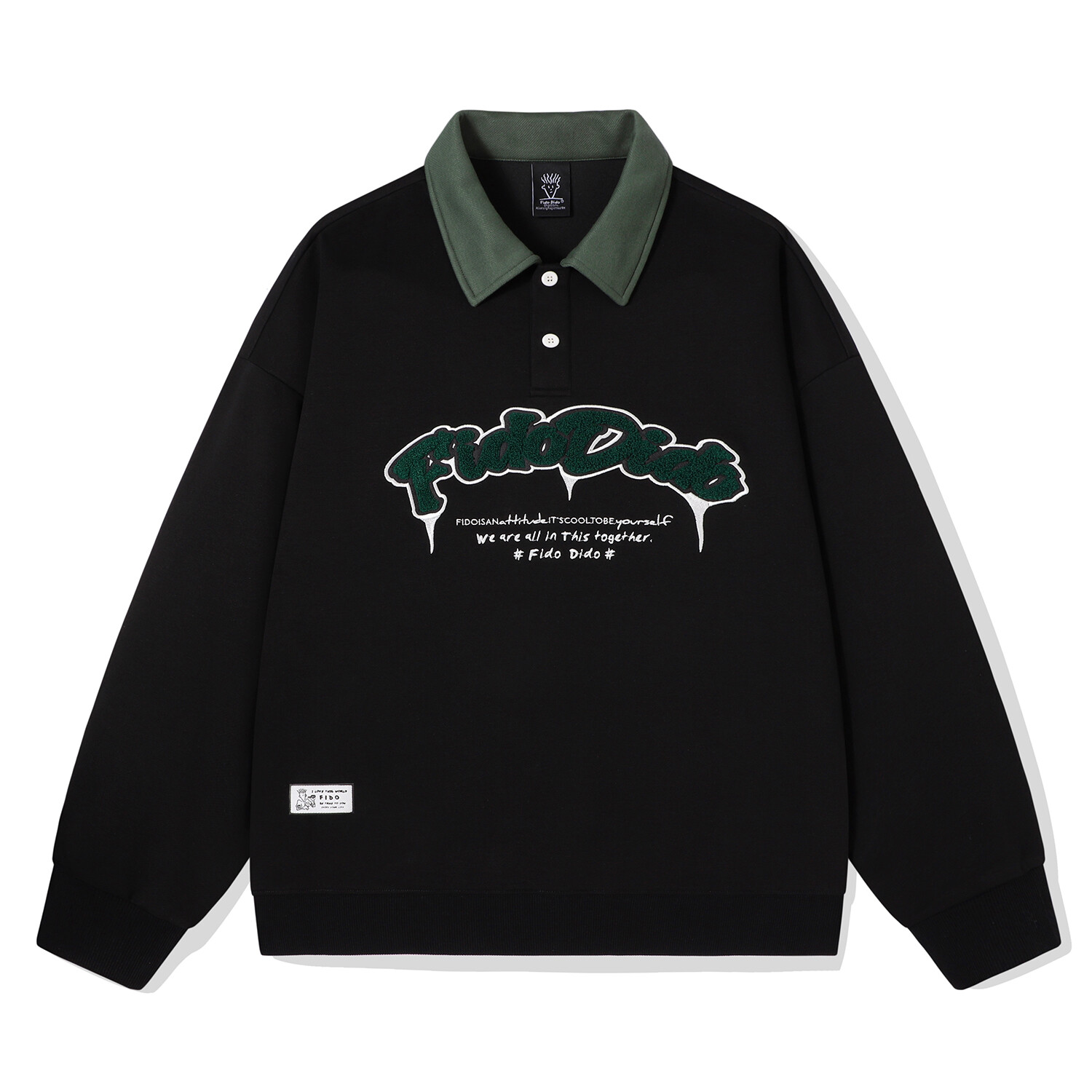 Толстовка унисекс FIDO DIDO, Черный
Толстовка унисекс FIDO DIDO, Черный