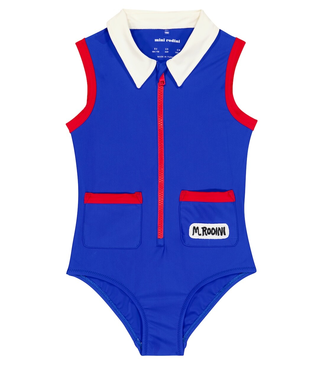 Купальник на молнии Mini Rodini, синий
Купальник на молнии Mini Rodini, синий