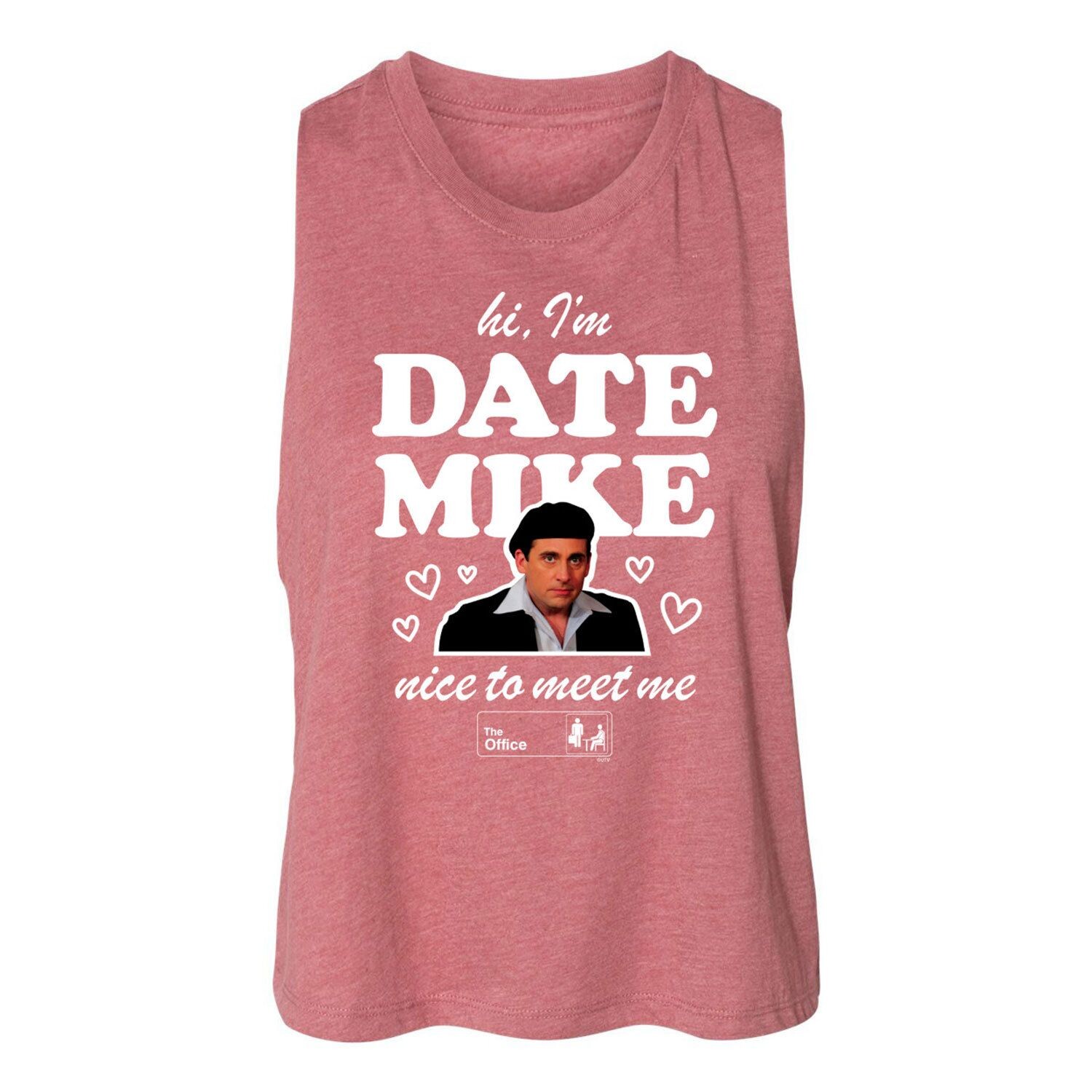 Укороченная майка The Office Date для юниоров с Майкой Licensed Character, розовый
Укороченная майка The Office Date для юниоров с Майкой Licensed Character, розовый