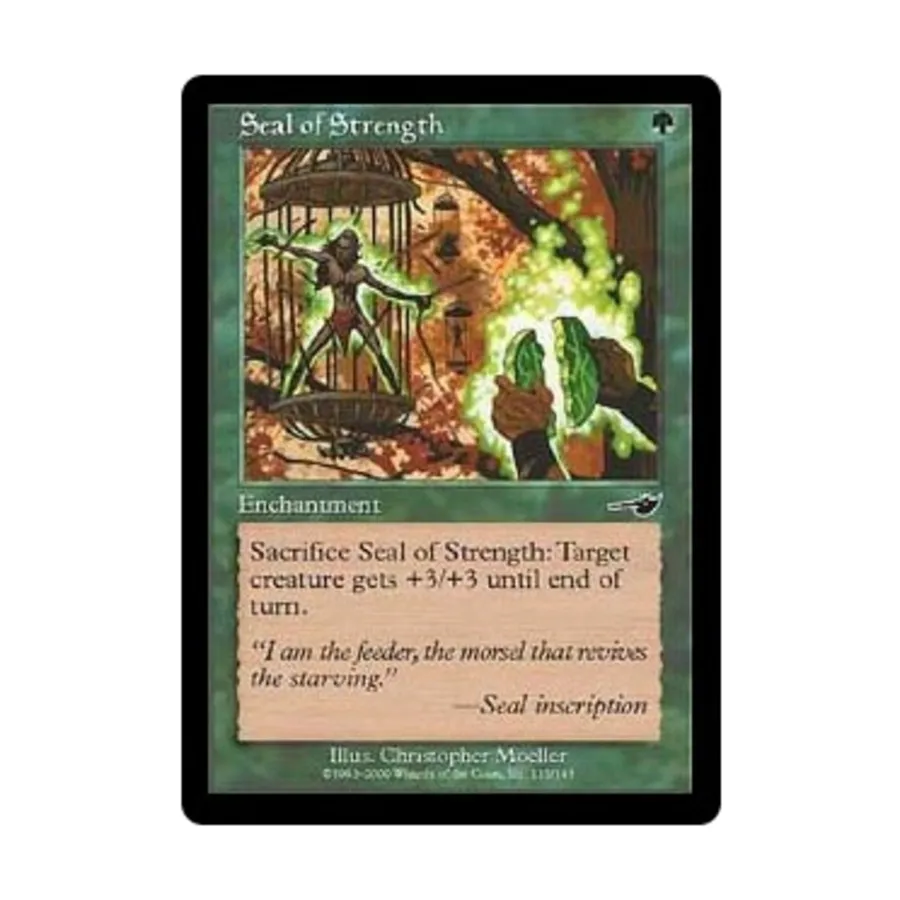 CCG Печать силы (С), MTG - Nemesis
CCG Печать силы (С), MTG - Nemesis