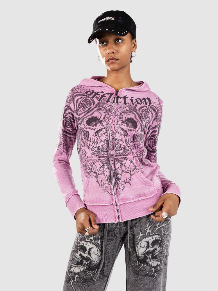 Толстовка Affliction Forgotten Burnout Sweatjacke, pink burnout wash
Толстовка Affliction Forgotten Burnout Sweatjacke, pink burnout wash