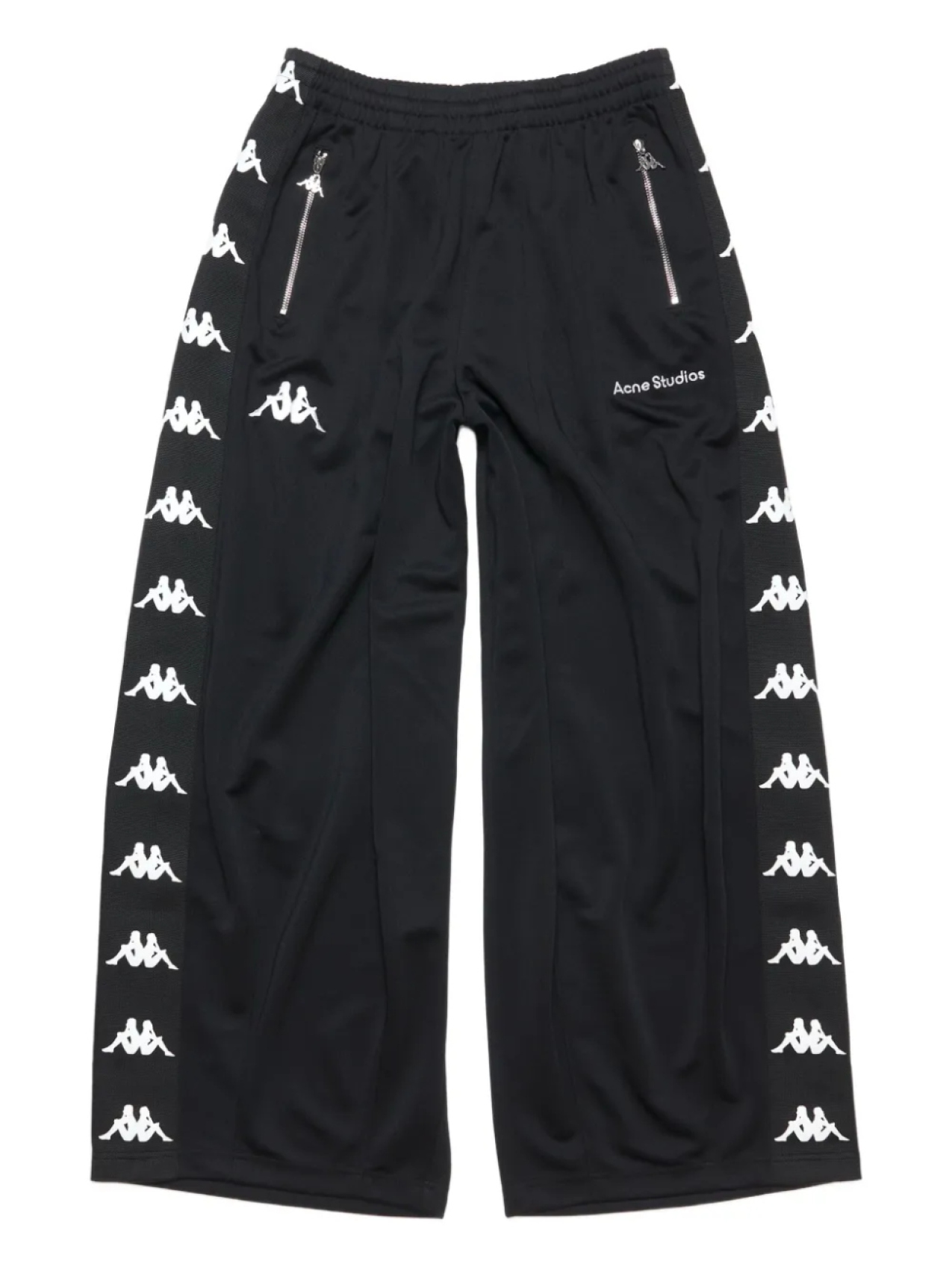 Свободные брюки с логотипом Acne Studios, черный
Свободные брюки с логотипом Acne Studios, черный