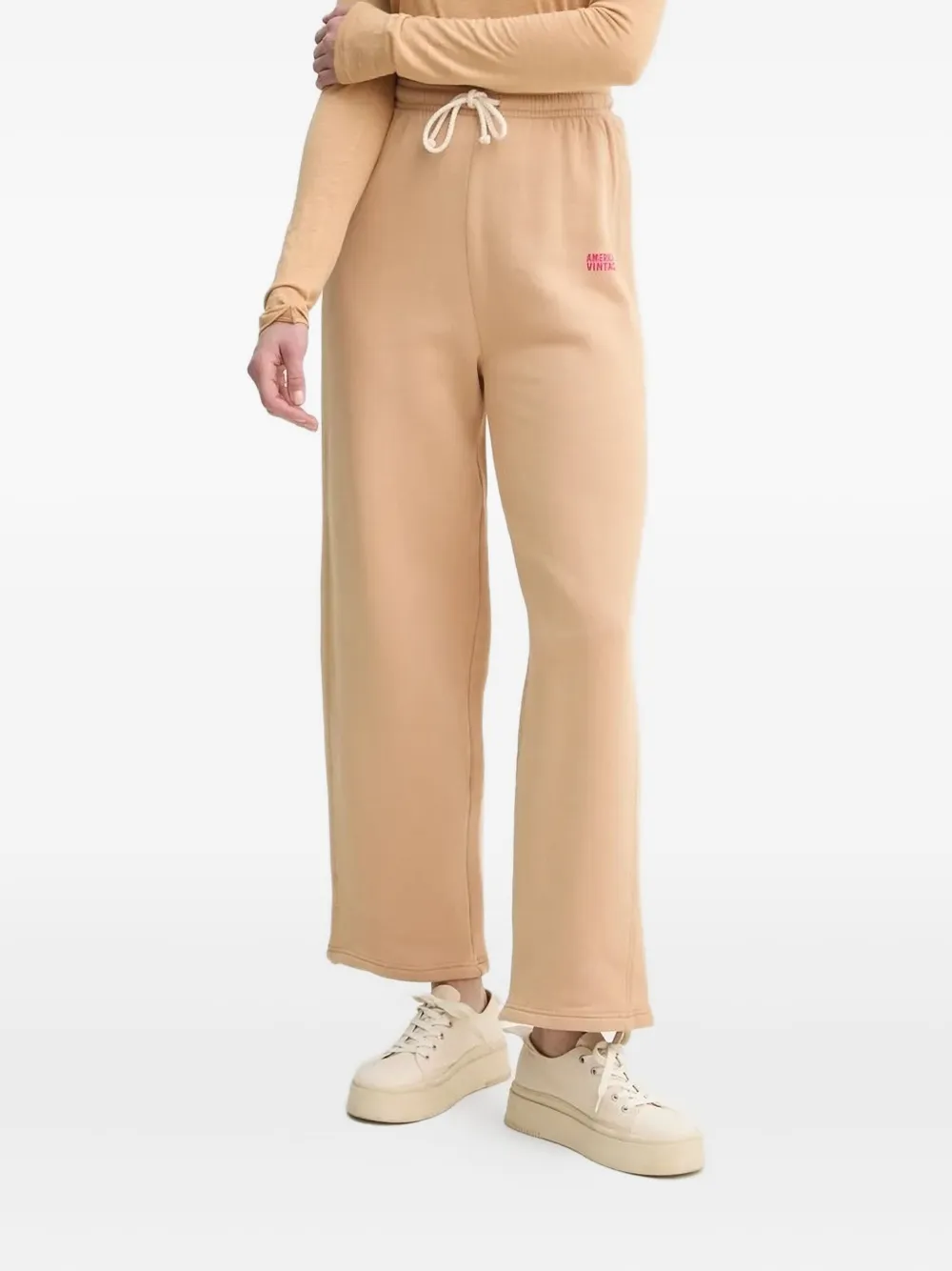 Спортивные брюки с завязкой на талии American Vintage, нейтральный
Спортивные брюки с завязкой на талии American Vintage, нейтральный