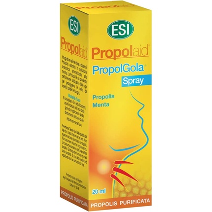 ESI Propolaid Propolgola Spray 20 мл - Прополис и мята для здоровья горла
ESI Propolaid Propolgola Spray 20 мл - Прополис и мята для здоровья горла