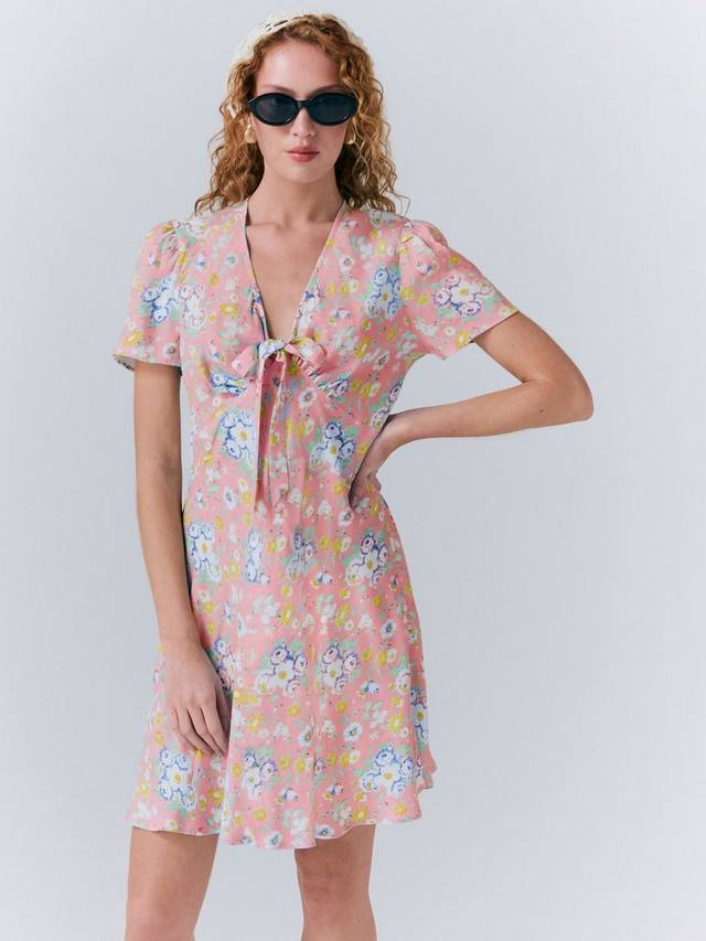 Люси платье-миди с цветочным принтом Ghost, Pink/Multi
Люси платье-миди с цветочным принтом Ghost, Pink/Multi