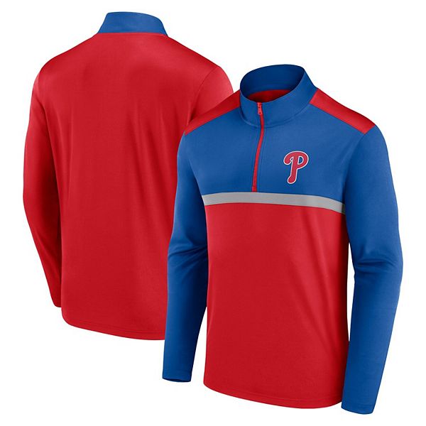 Мужская красная толстовка Philadelphia Phillies Unstoppable с молнией на четверть Fanatics
Мужская красная толстовка Philadelphia Phillies Unstoppable с молнией на четверть Fanatics