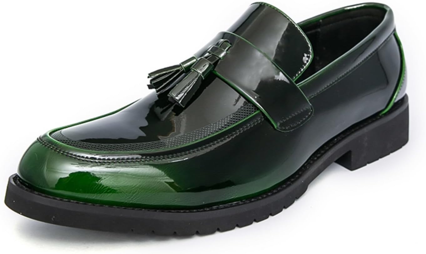 Мужские модные лоферы Khwfjas с кисточками, элегантная официальная обувь - стильная для деловых мероприятий, событий и повседневной носки, зеленый
Мужские модные лоферы Khwfjas с кисточками, элегантная официальная обувь - стильная для деловых мероприятий, событий и повседневной носки, зеленый