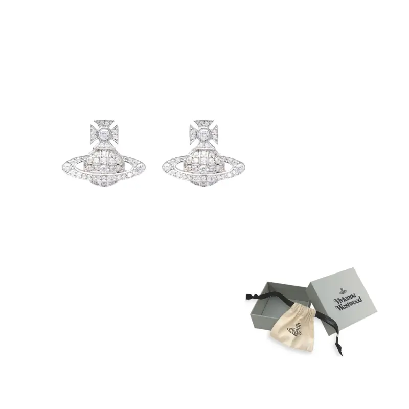 Кристальные серьги-гвоздики Orb Vivienne Westwood
Кристальные серьги-гвоздики Orb Vivienne Westwood