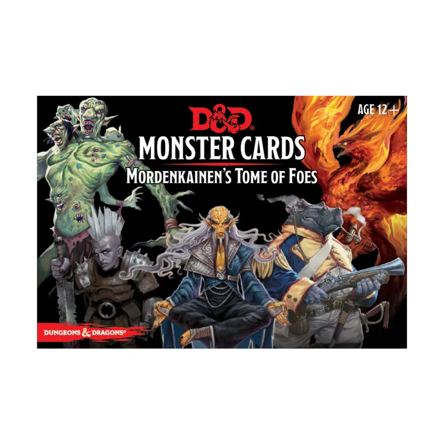 Карты монстров — Книга врагов Морденкайнена, Dungeons & Dragons - Gaming Aids (5th Edition) (Gale Force Nine)
Карты монстров — Книга врагов Морденкайнена, Dungeons & Dragons - Gaming Aids (5th Edition) (Gale Force Nine)