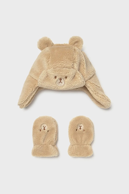 Детская шапочка и перчатки Mayoral, бежевый
Детская шапочка и перчатки Mayoral, бежевый