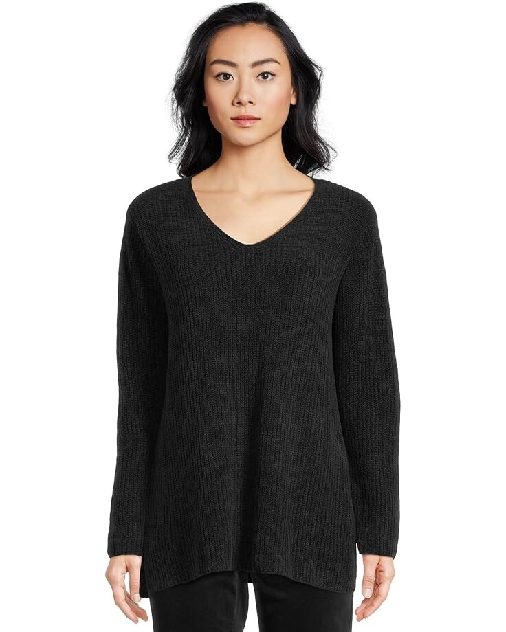 Свитер Eileen Fisher V-Neck Sweater, черный
Свитер Eileen Fisher V-Neck Sweater, черный