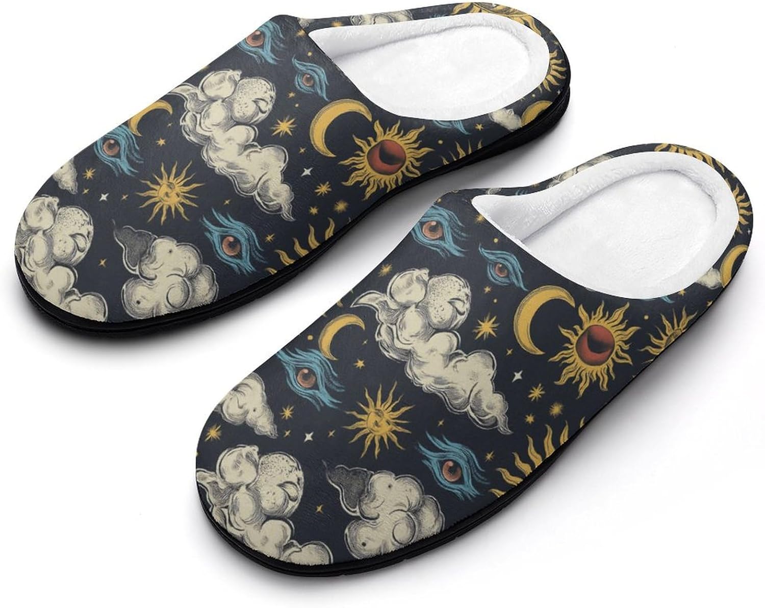 Мужские домашние тапочки KKdskkds Yellow Blue Dandelion из хлопка, устойчивые к скольжению, уютные, теплые и дышащие, Enchanting Sun, Moon, Star, Clouf, Eye
Мужские домашние тапочки KKdskkds Yellow Blue Dandelion из хлопка, устойчивые к скольжению, уютные, теплые и дышащие, Enchanting Sun, Moon, Star, Clouf, Eye