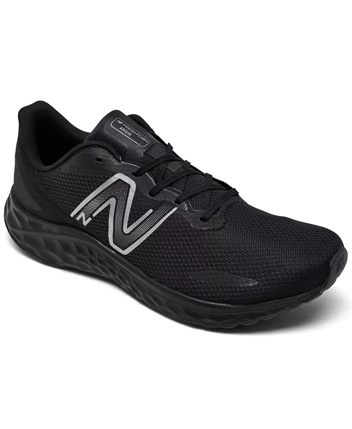 Мужские кроссовки для бега Finish Line Fresh Foam Arishi V4 с противоскользящей подошвой New Balance, черный
Мужские кроссовки для бега Finish Line Fresh Foam Arishi V4 с противоскользящей подошвой New Balance, черный