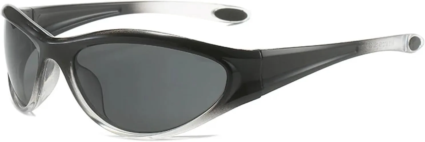 Ретро-солнцезащитные очки «кошачий глаз» для женщин, модные, с градиентным зеркальным покрытием, защита от УФ-излучения UV400 для мужчин HHZZYVY, Black Gradient Gray
Ретро-солнцезащитные очки «кошачий глаз» для женщин, модные, с градиентным зеркальным покрытием, защита от УФ-излучения UV400 для мужчин HHZZYVY, Black Gradient Gray