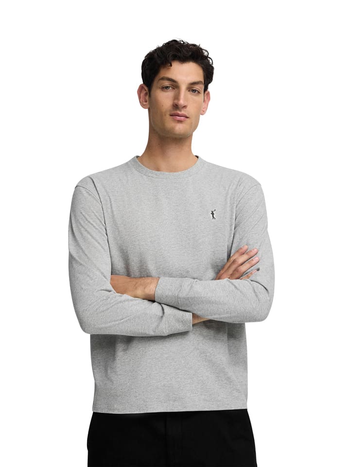 Polo Club Лонгслив с длинными рукавами серого цвета
Polo Club Лонгслив с длинными рукавами серого цвета