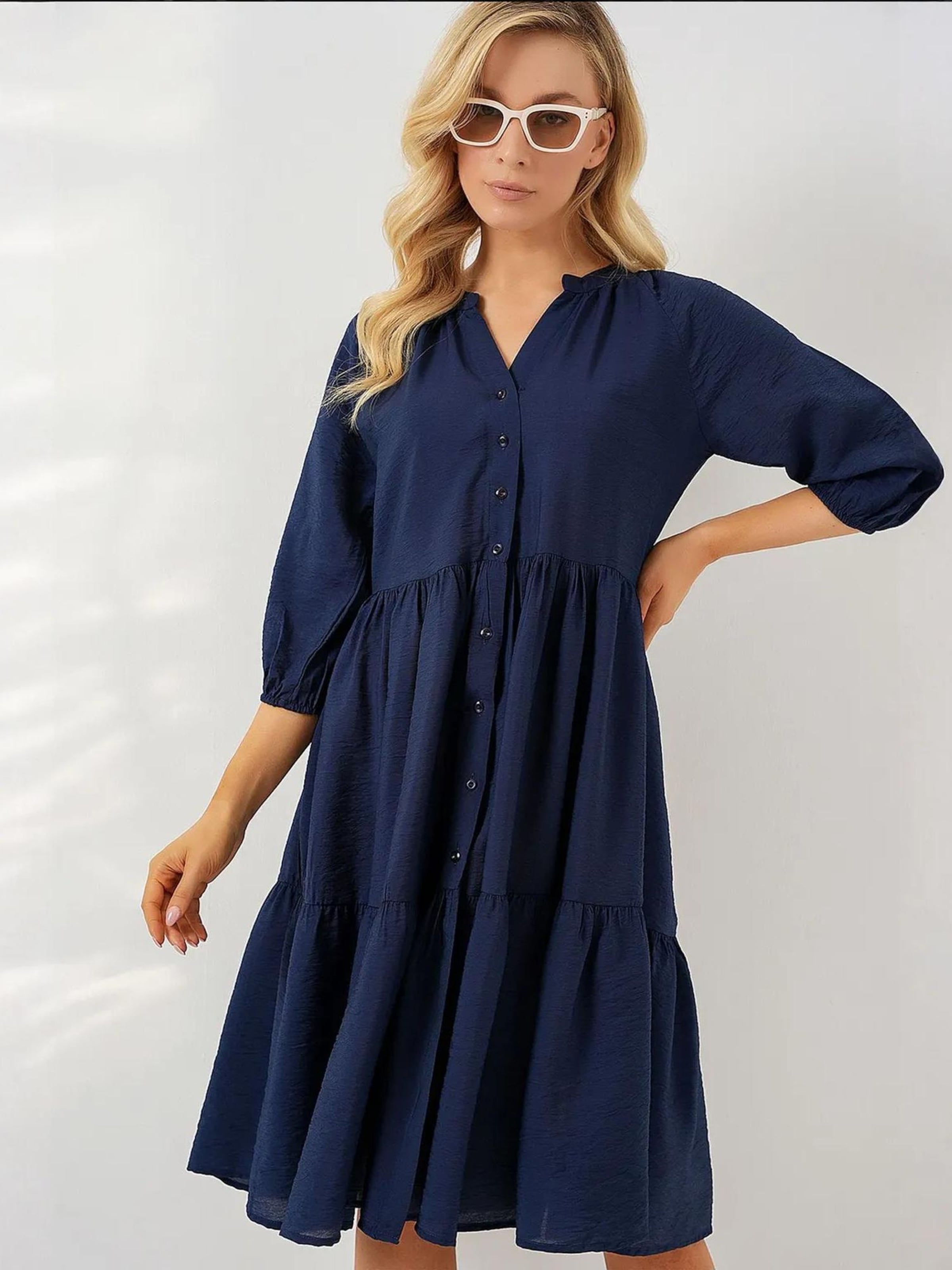 Bigdart Платье в морском синем цвете
Bigdart Платье в морском синем цвете