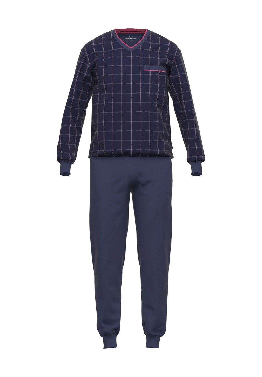 Мужская пижама в клетку GÖTZBURG, темно-синий
Мужская пижама в клетку GÖTZBURG, темно-синий