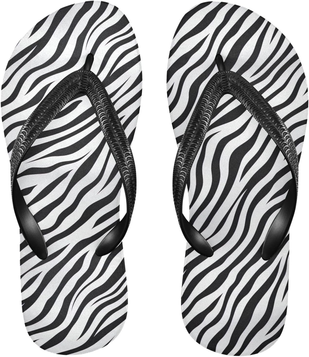 Черно-белые полосатые шлепанцы с ремешком для душа, резиновые нескользящие летние тапочки для мужчин и женщин Sinestour
Черно-белые полосатые шлепанцы с ремешком для душа, резиновые нескользящие летние тапочки для мужчин и женщин Sinestour