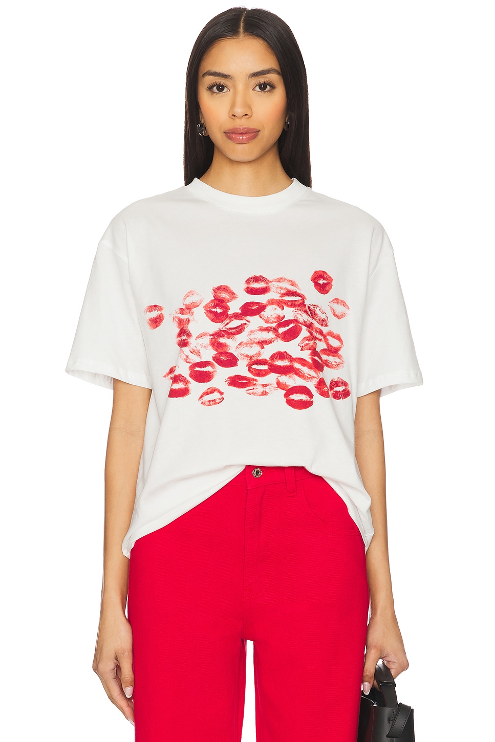 Футболка Kissed by nfd Never Fully Dressed, white 
Футболка Kissed by nfd Never Fully Dressed, white