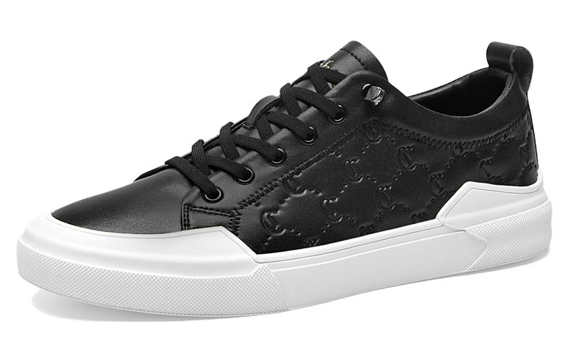 Cabbeen Минималистичные низкие кроссовки для скейтбординга, мужские, черно-белые 
Cabbeen Минималистичные низкие кроссовки для скейтбординга, мужские, черно-белые