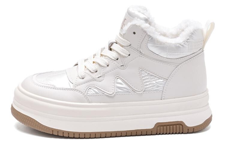 Кеды, скейтборд обувь женская средняя высота 15 Mins, бежевый/черный
Кеды, скейтборд обувь женская средняя высота 15 Mins, бежевый/черный