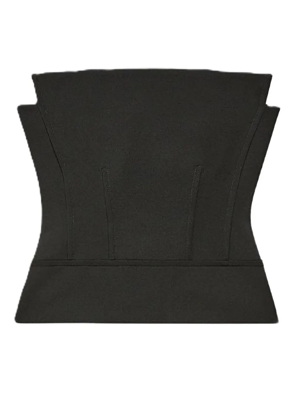 Бюстье без бретелек с панелями Another Tomorrow, черный
Бюстье без бретелек с панелями Another Tomorrow, черный