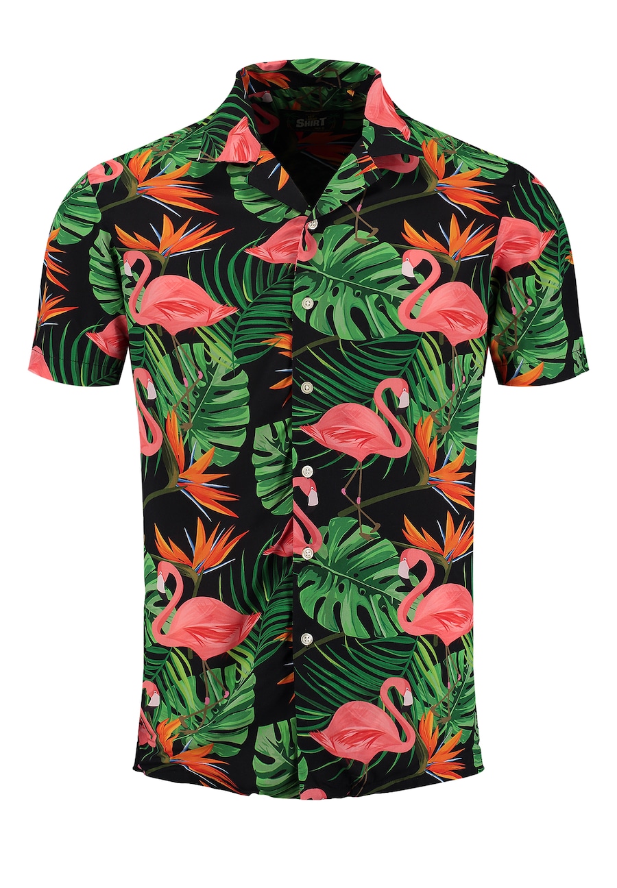 Рубашка на пуговицах классического кроя Key Largo Keys, черный
Рубашка на пуговицах классического кроя Key Largo Keys, черный