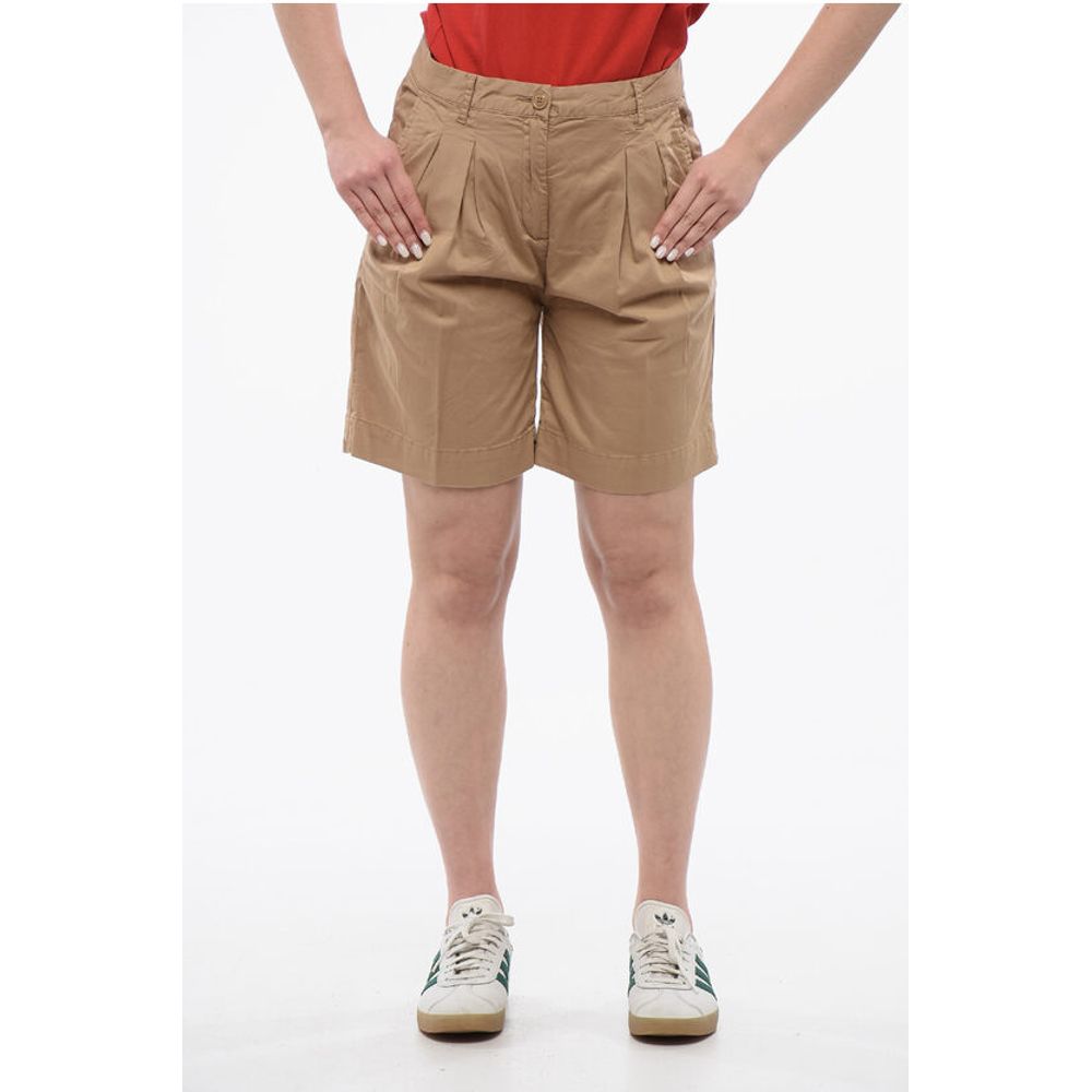 Шорты из эластичного хлопка с двойной складкой и шлевками для ремня Woolrich, Beige
Шорты из эластичного хлопка с двойной складкой и шлевками для ремня Woolrich, Beige